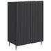 Serviesskap Svart 66 x 34,5 x 92 cm Konstruert tre