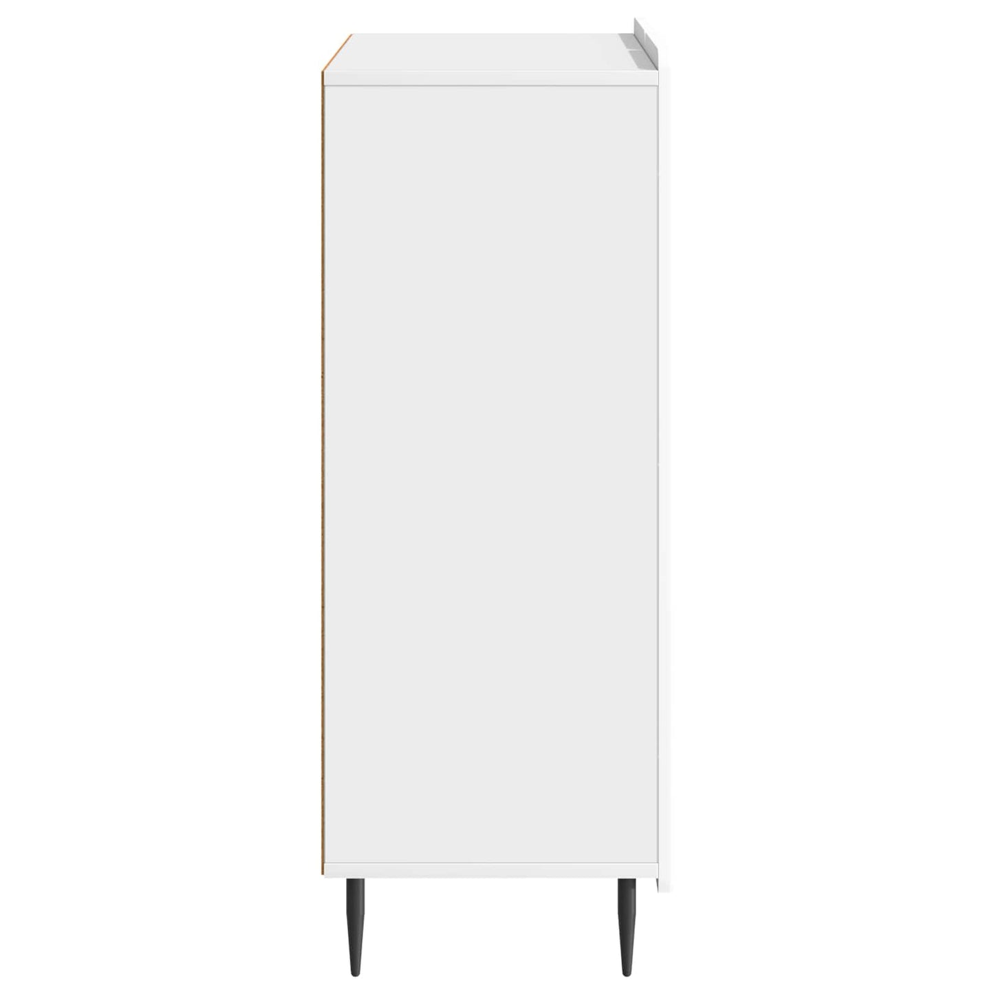 Serviesskap Høgglans hvit 66 x 34,5 x 92 cm Konstruert tre