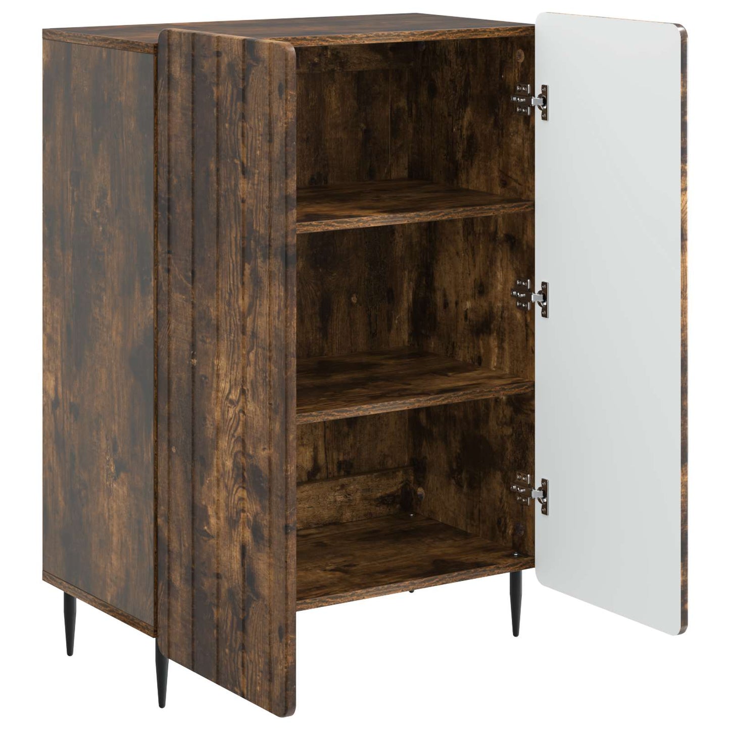 Serviesskap Røkt Eik 66 x 34,5 x 92 cm Konstruert tre