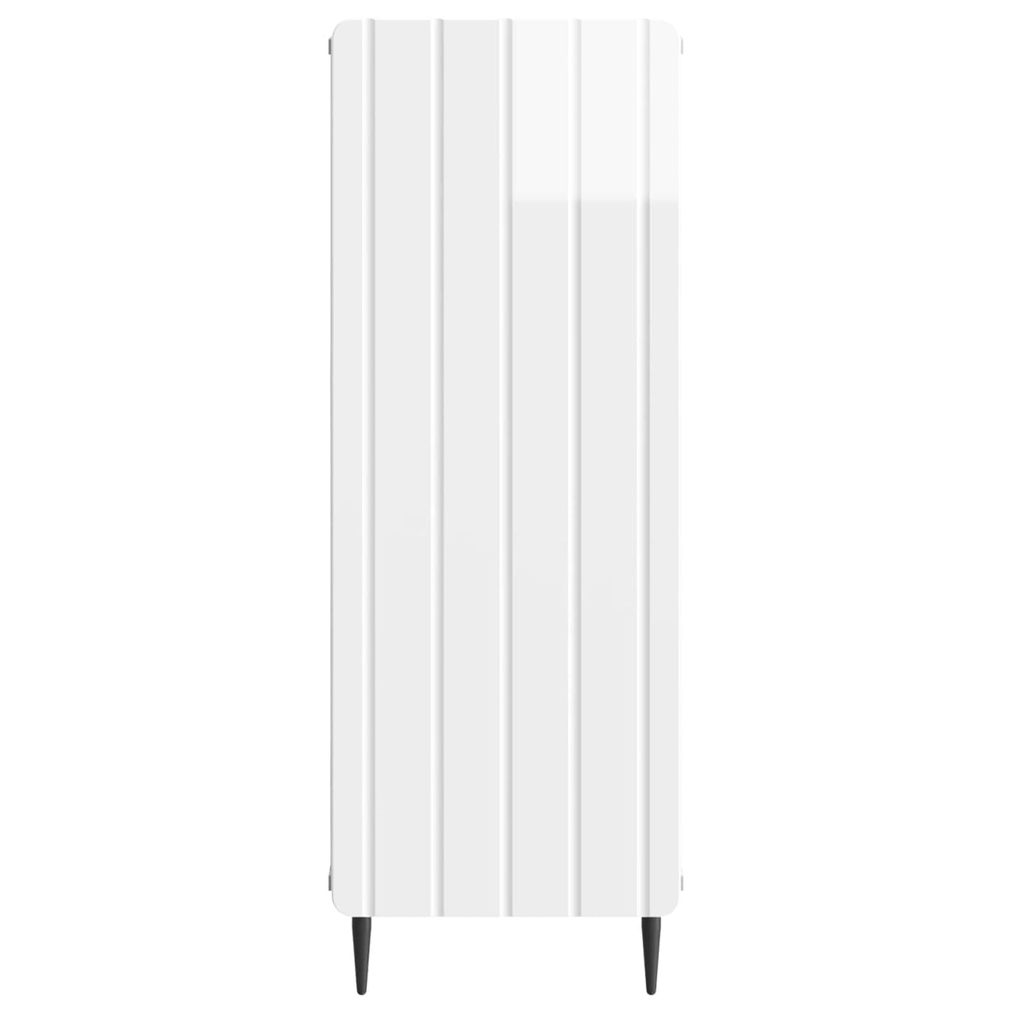 Serviesskap Høgglans hvit 34,5 x 33 x 92 cm Konstruert tre
