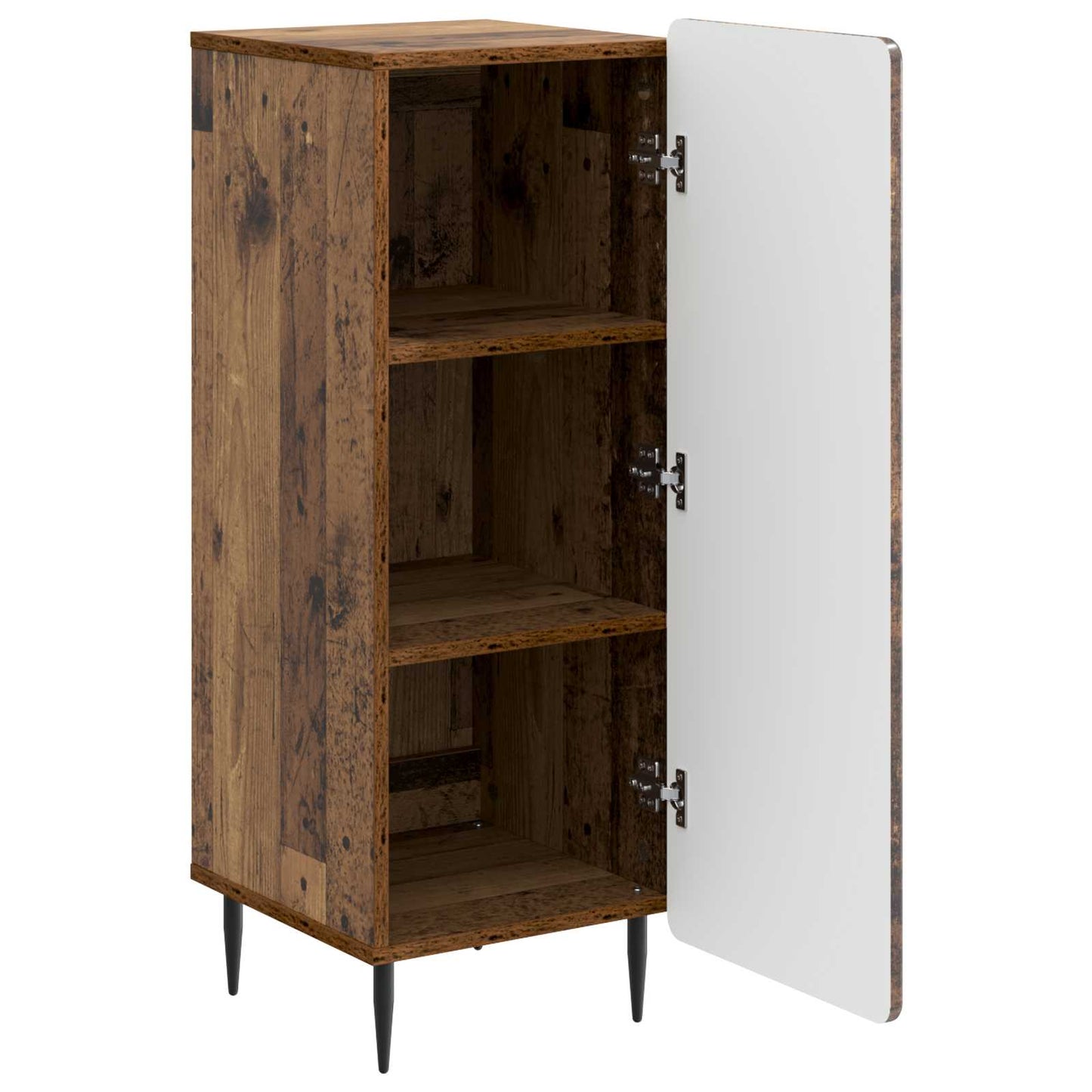 Serviesskap Gammelt tre 34,5 x 33 x 92 cm Konstruert tre