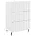 Skuffeskap Hvit 66 x 34,5 x 92 cm Konstruert tre