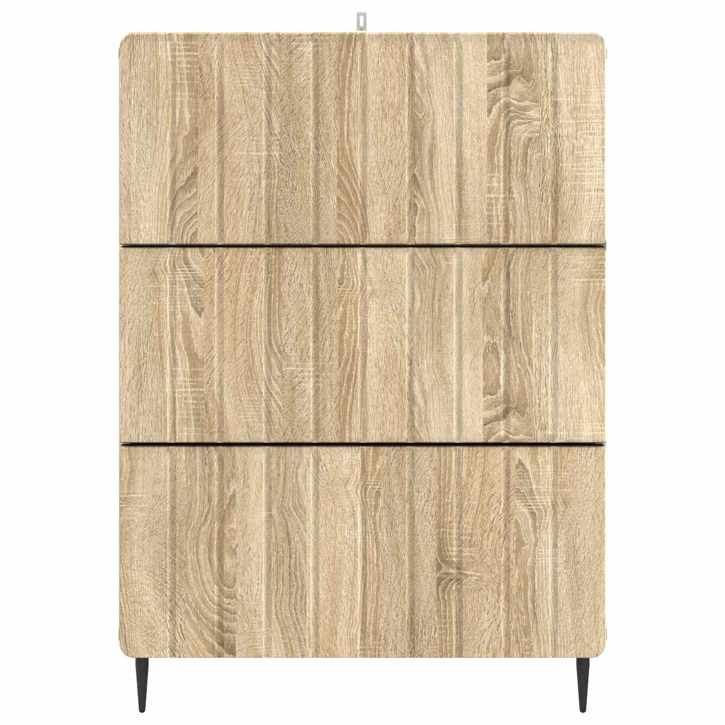 Skuffeskap Sonoma eik 66 x 34,5 x 92 cm Konstruert tre