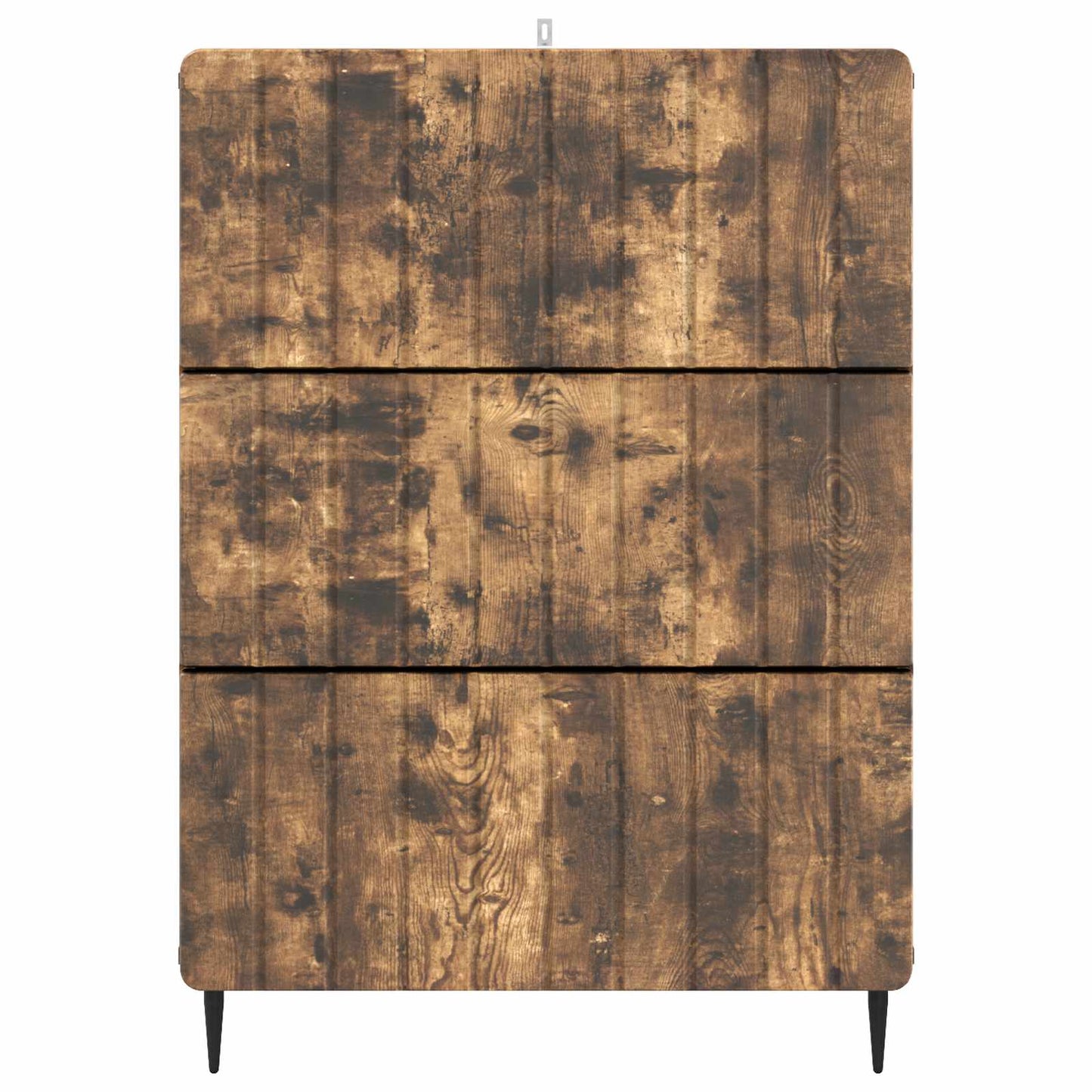 Skuffeskap Røkt Eik 66 x 34,5 x 92 cm Konstruert tre