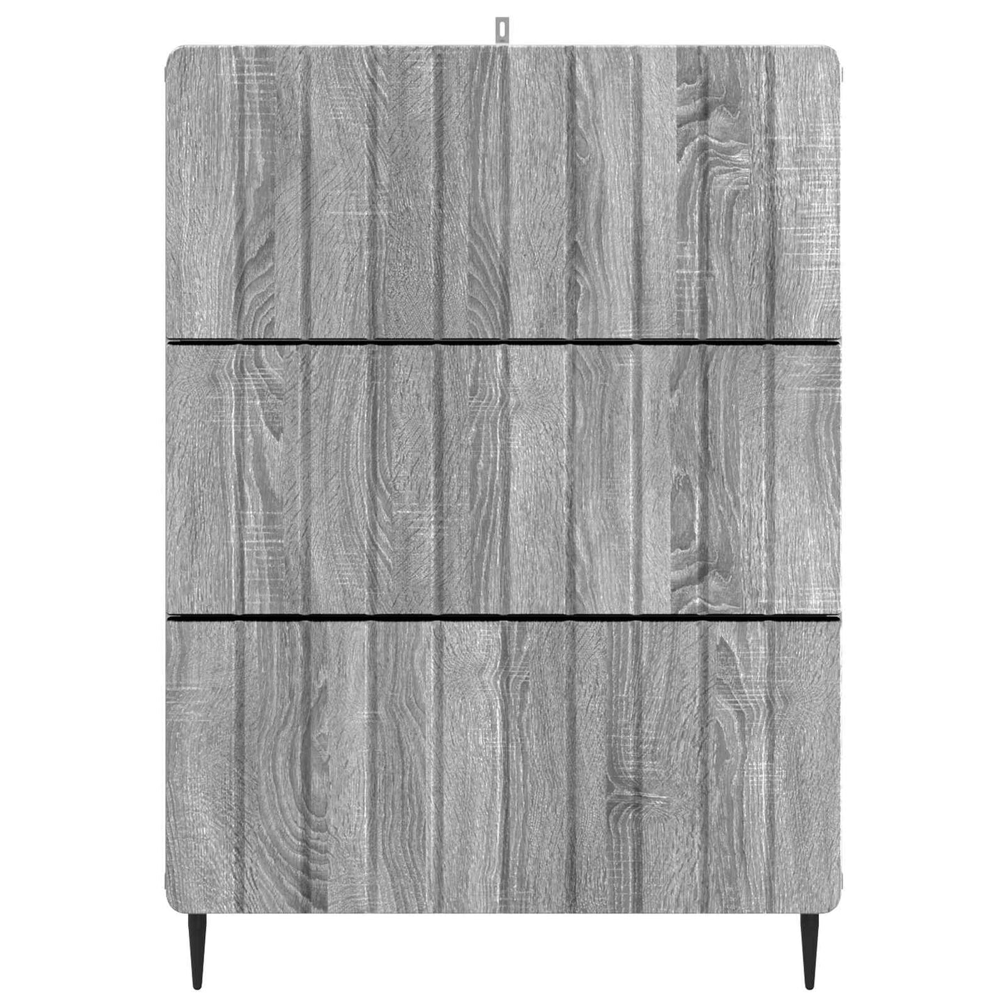 Skuffeskap Grå sonoma 66 x 34,5 x 92 cm Konstruert tre