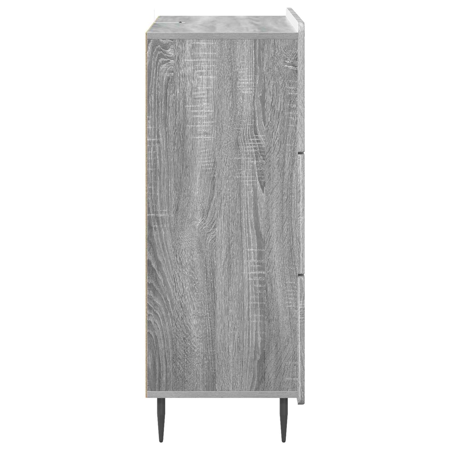 Skuffeskap Grå sonoma 66 x 34,5 x 92 cm Konstruert tre