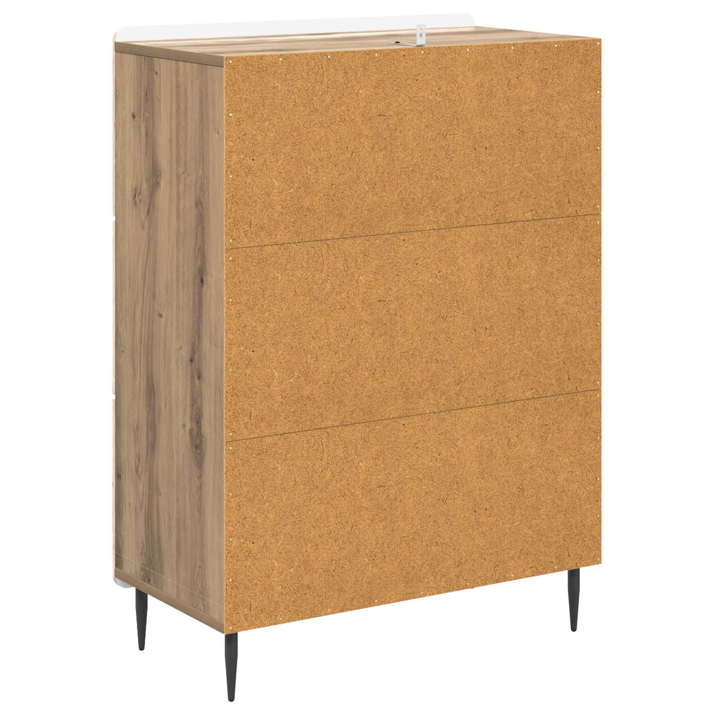 Skuffeskap Artisan eik 66 x 34,5 x 92 cm Konstruert tre