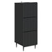 Skuffeskap Svart 33 x 34,5 x 92 cm Konstruert tre