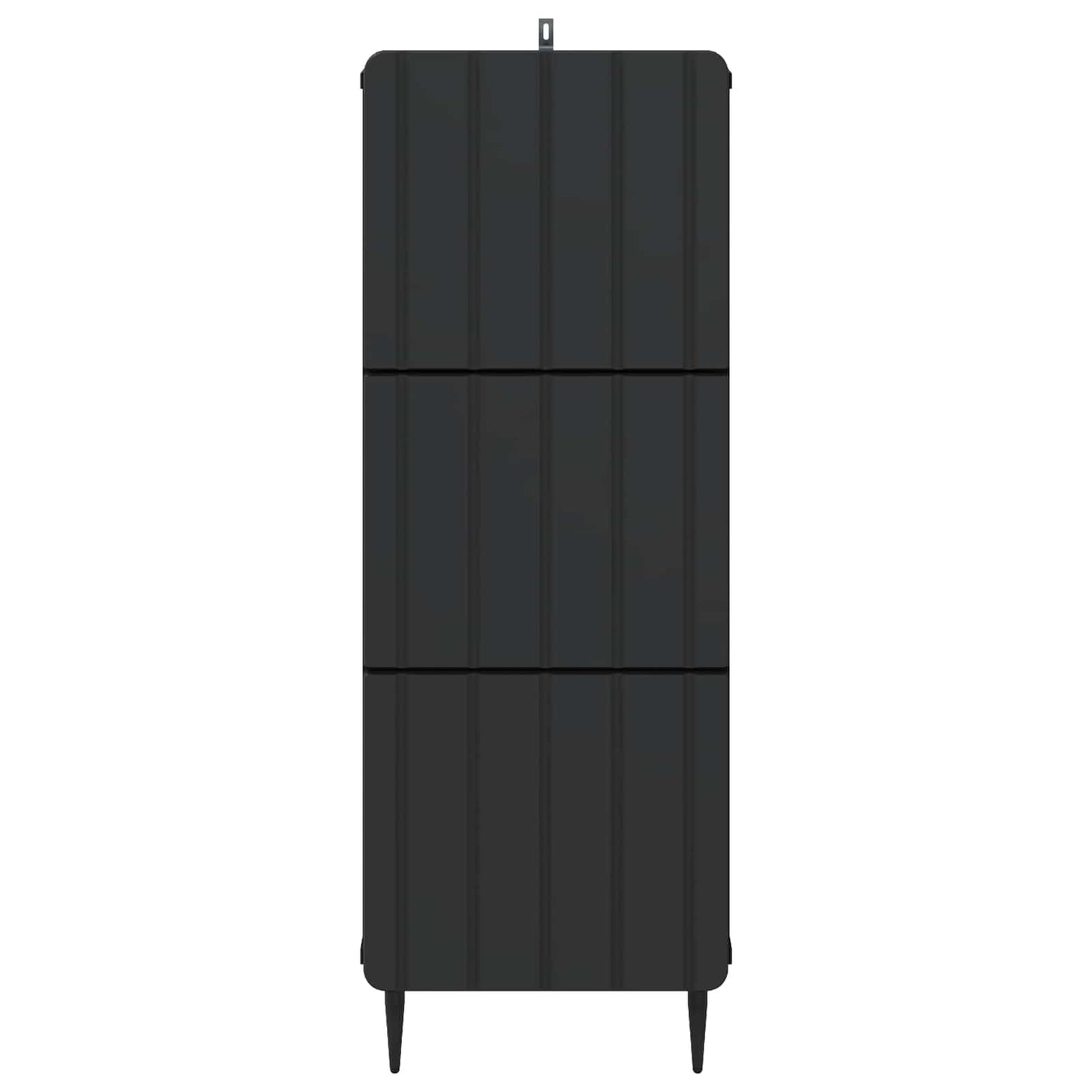 Skuffeskap Svart 33 x 34,5 x 92 cm Konstruert tre