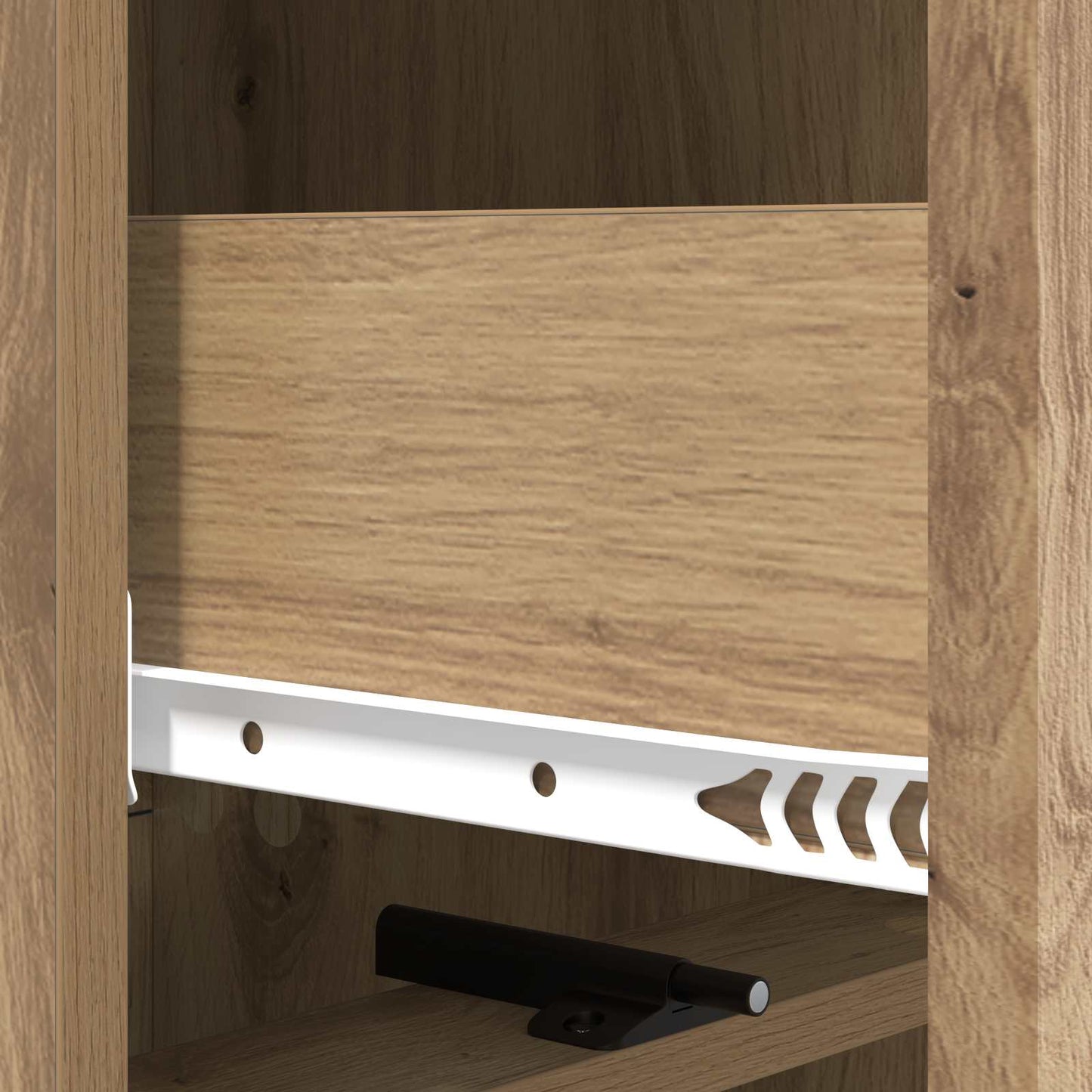 Skuffeskap Artisan eik 33 x 34,5 x 92 cm Konstruert tre