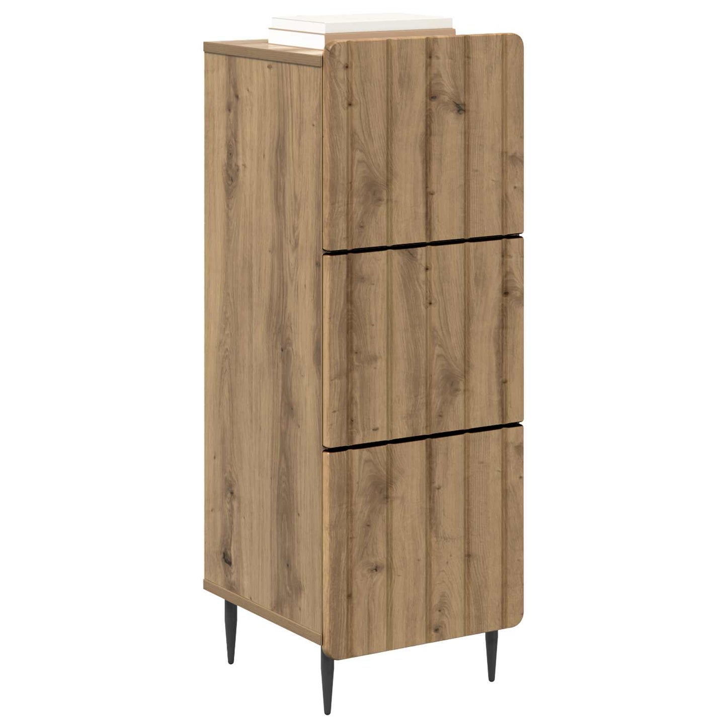 Skuffeskap Artisan eik 33 x 34,5 x 92 cm Konstruert tre