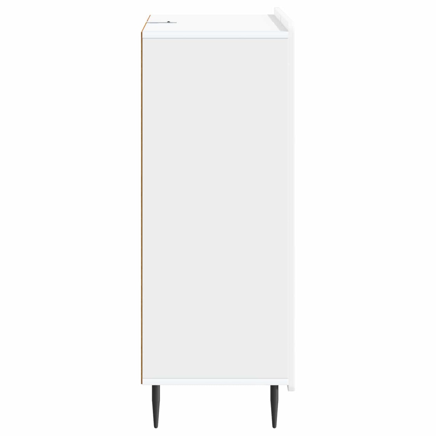 Serviesskap med skuff Hvit 66 x 34,5 x 91,5 cm Konstruert tre