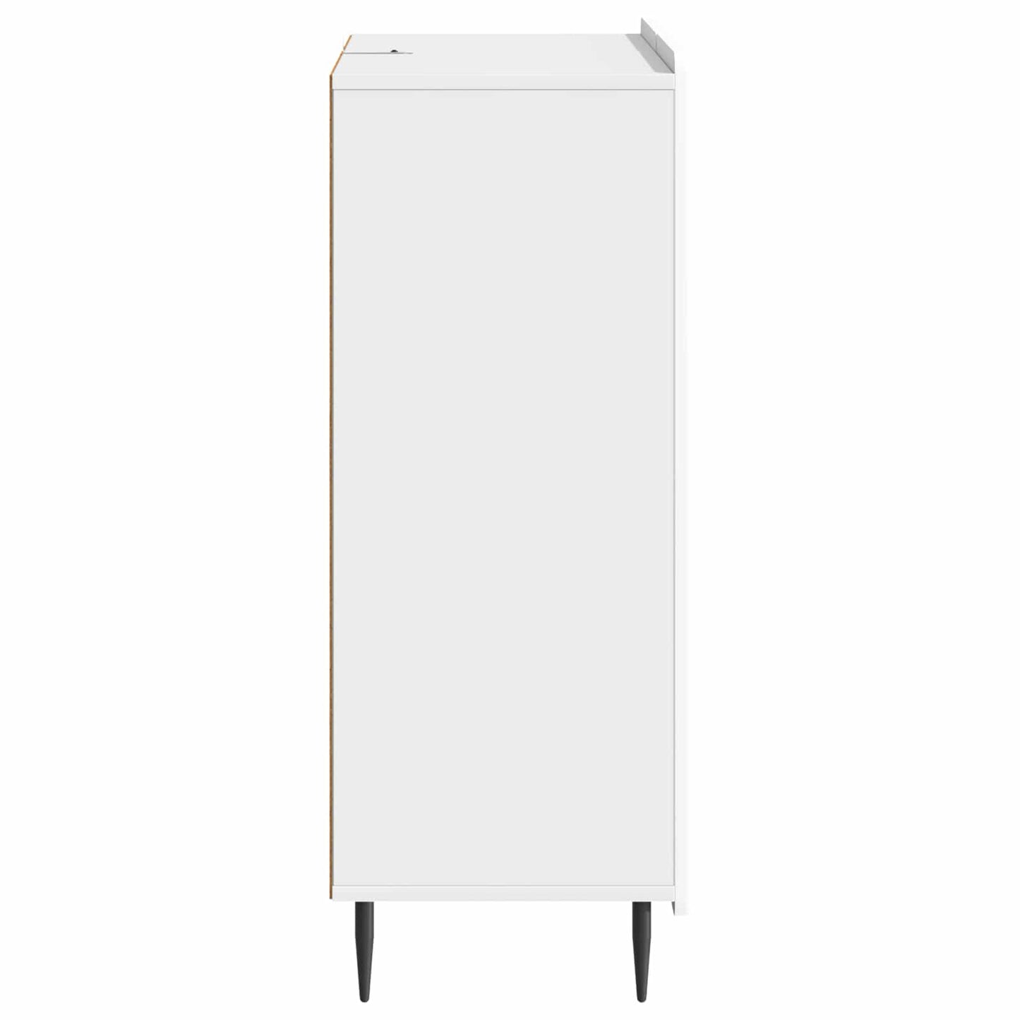 Serviesskap Høgglans hvit 66 x 34,5 x 91,5 cm Konstruert tre