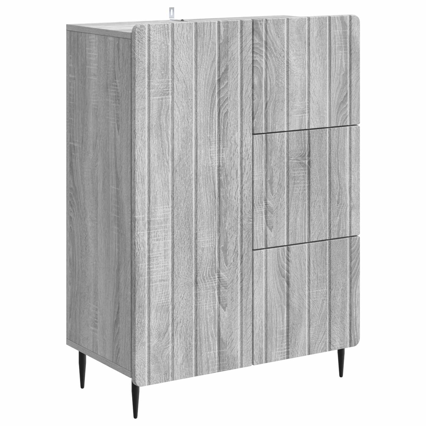 Serviesskap Grå sonoma 66 x 34,5 x 91,5 cm Konstruert tre