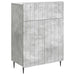 Serviesskap Betonggrå 66 x 34,5 x 92 cm Konstruert tre