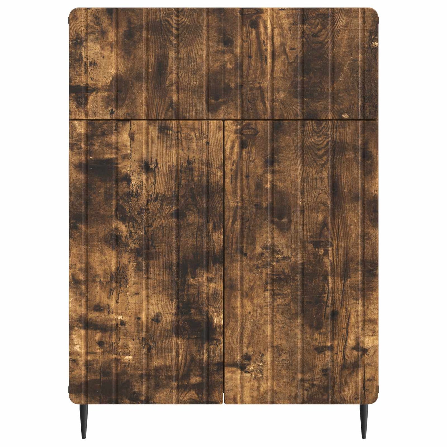 Serviesskap med skuff Røkt Eik 66 x 34,5 x 92 cm Konstruert tre