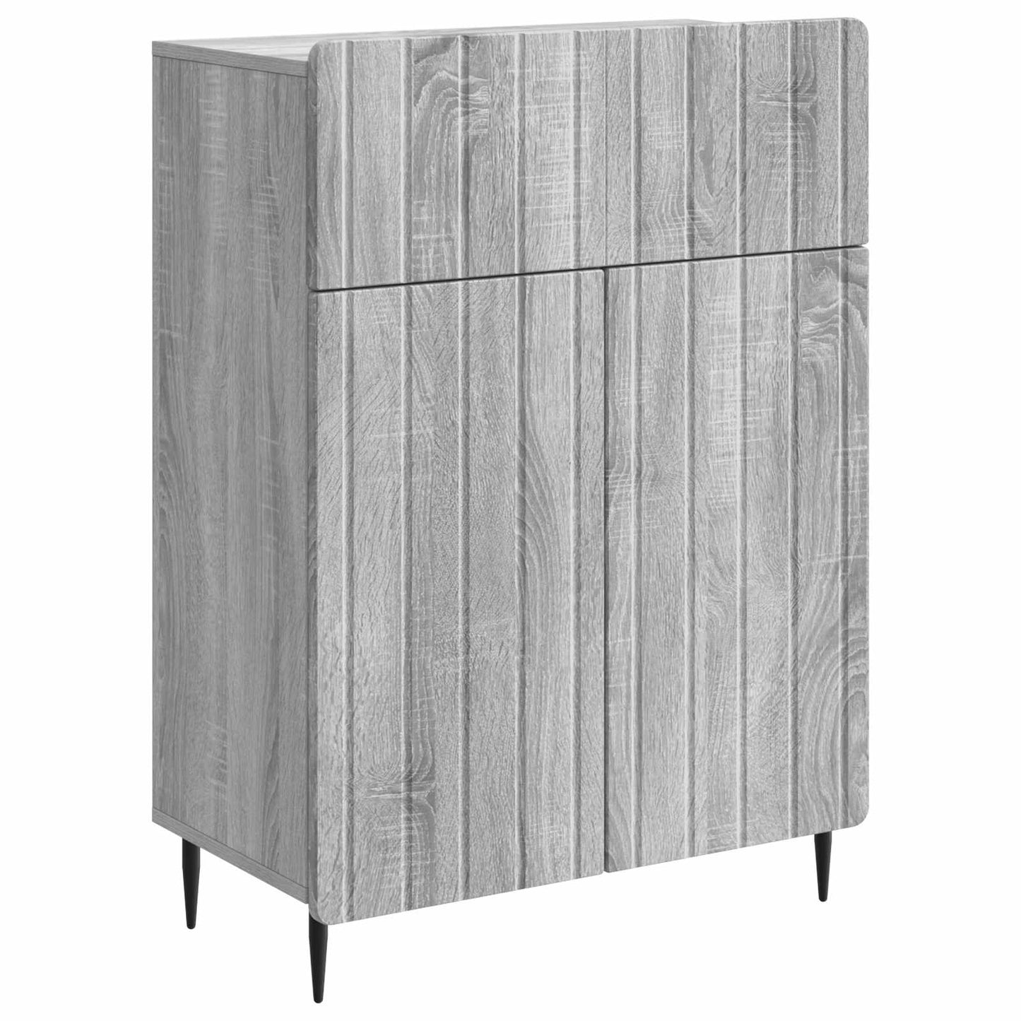 Serviesskap Grå sonoma 66 x 34,5 x 92 cm Konstruert tre