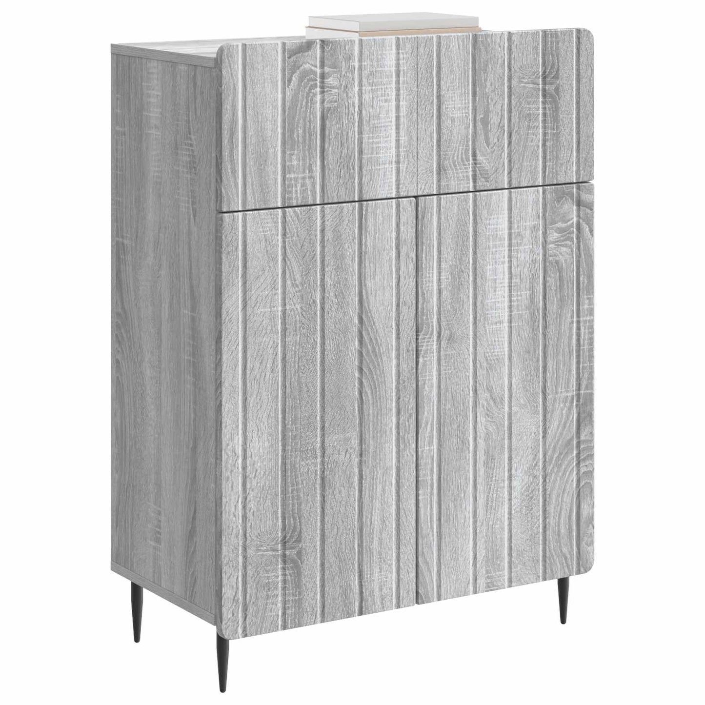 Serviesskap Grå sonoma 66 x 34,5 x 92 cm Konstruert tre