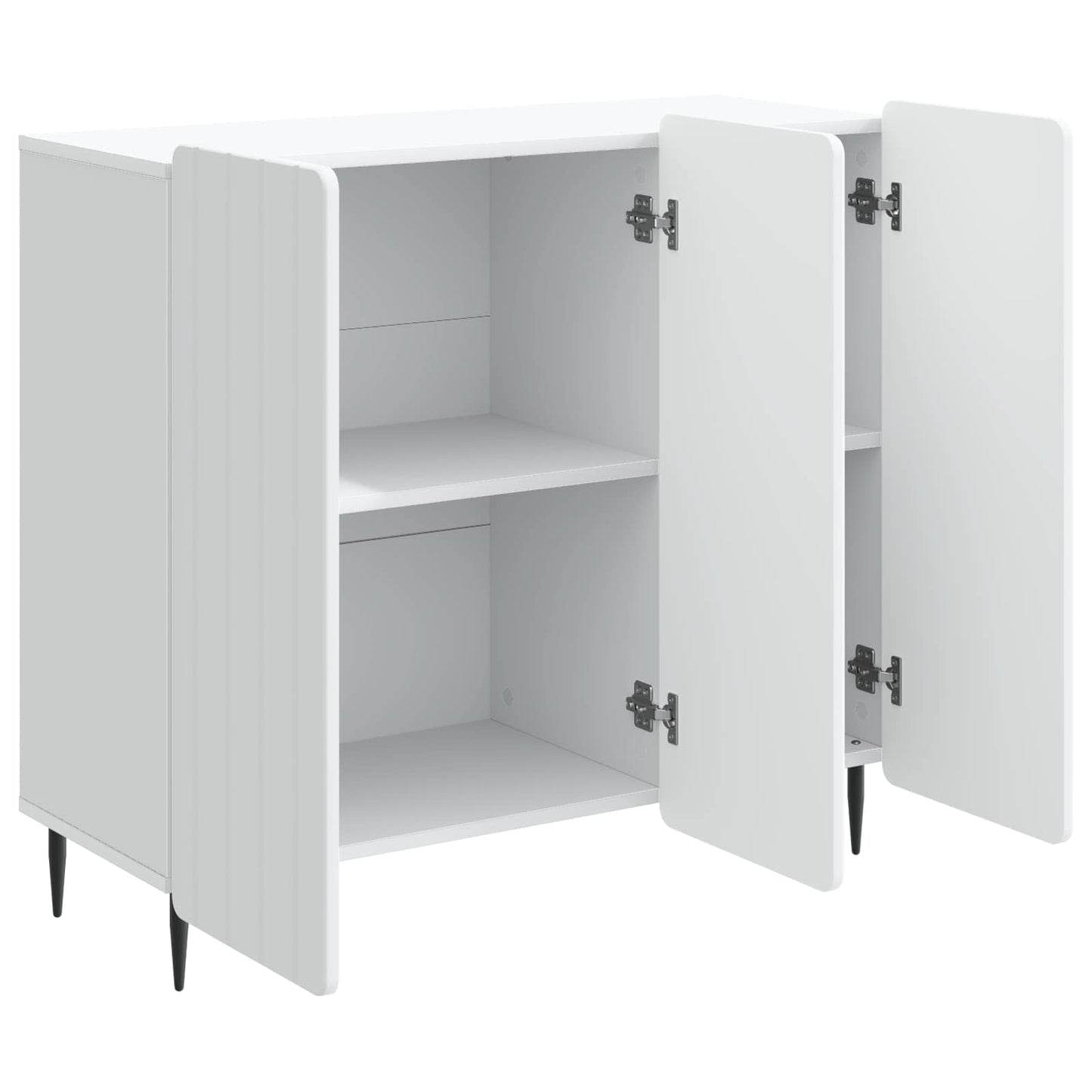 Serviesskap Hvit 89 x 34,5 x 82 cm Konstruert tre