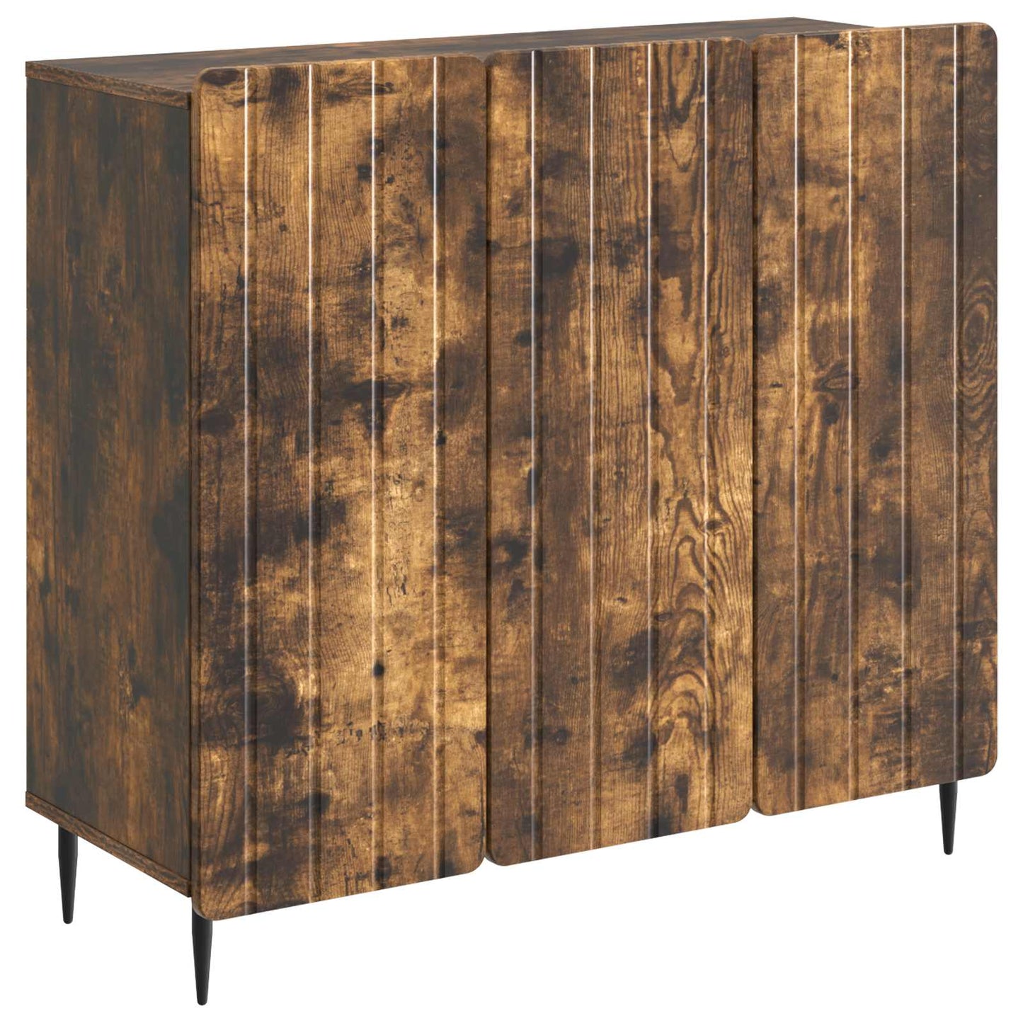 Serviesskap Røkt Eik 89 x 34,5 x 82 cm Konstruert tre