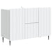 Serviesskap med skuff Hvit 89 x 34,5 x 62 cm Konstruert tre