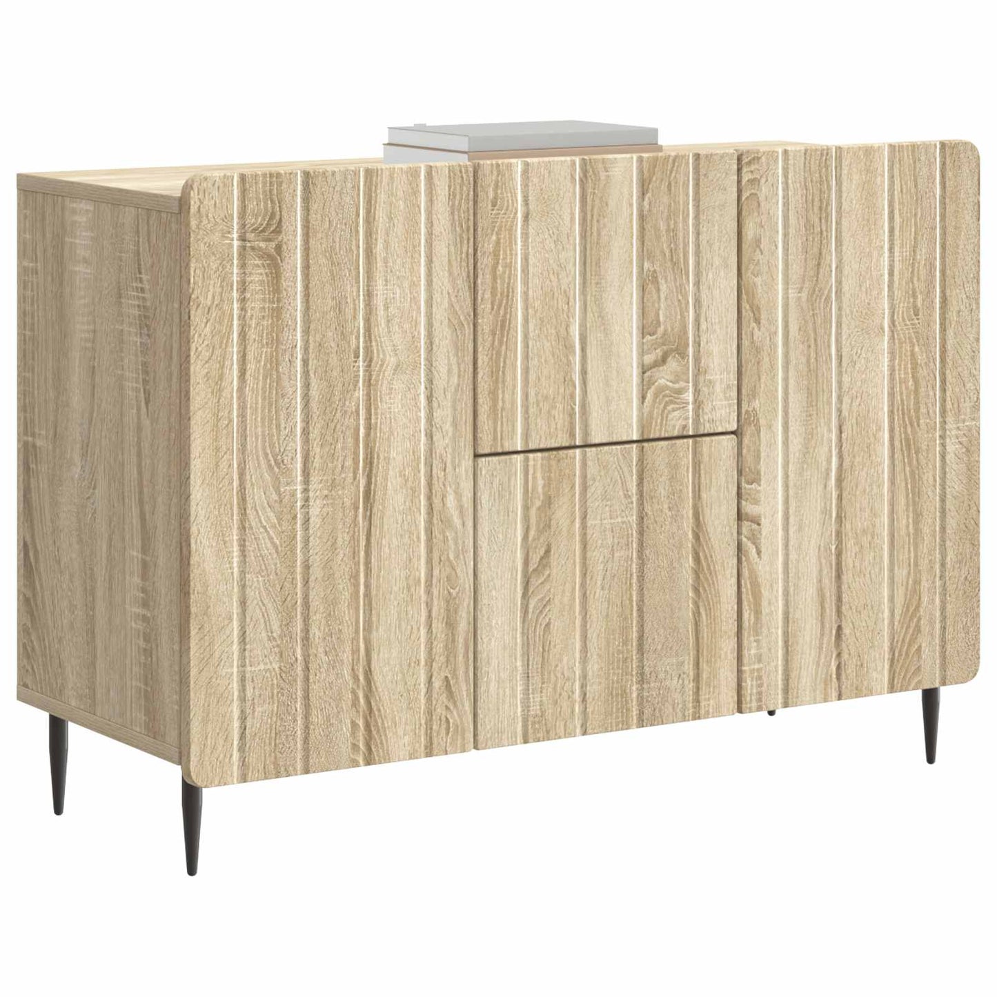 Serviesskap Sonoma eik 89 x 34,5 x 62 cm Konstruert tre