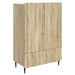 Serviesskap Sonoma eik 66 x 34,5 x 97 cm Konstruert tre