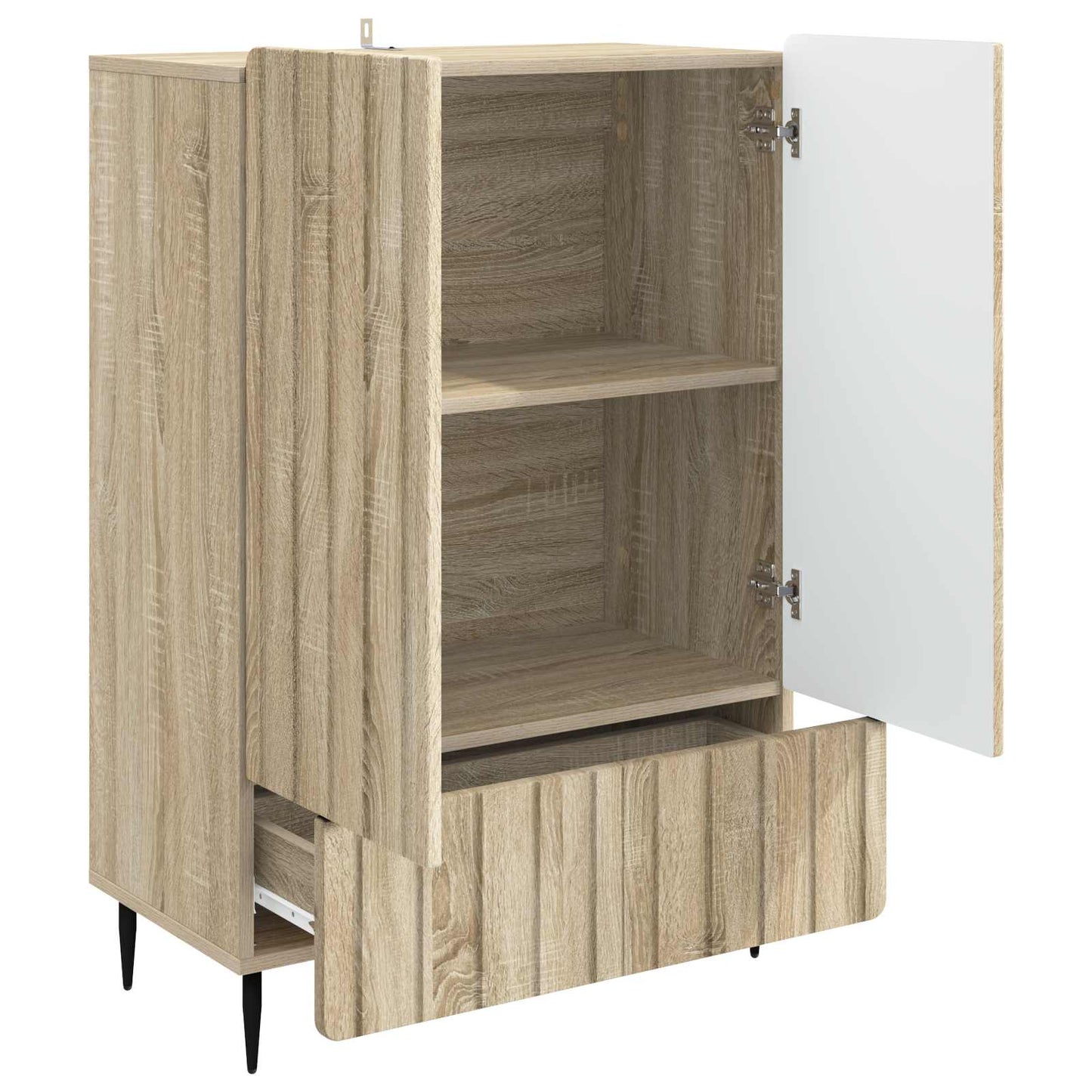 Serviesskap Sonoma eik 66 x 34,5 x 97 cm Konstruert tre
