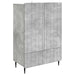 Serviesskap Betonggrå 66 x 34,5 x 97 cm Konstruert tre