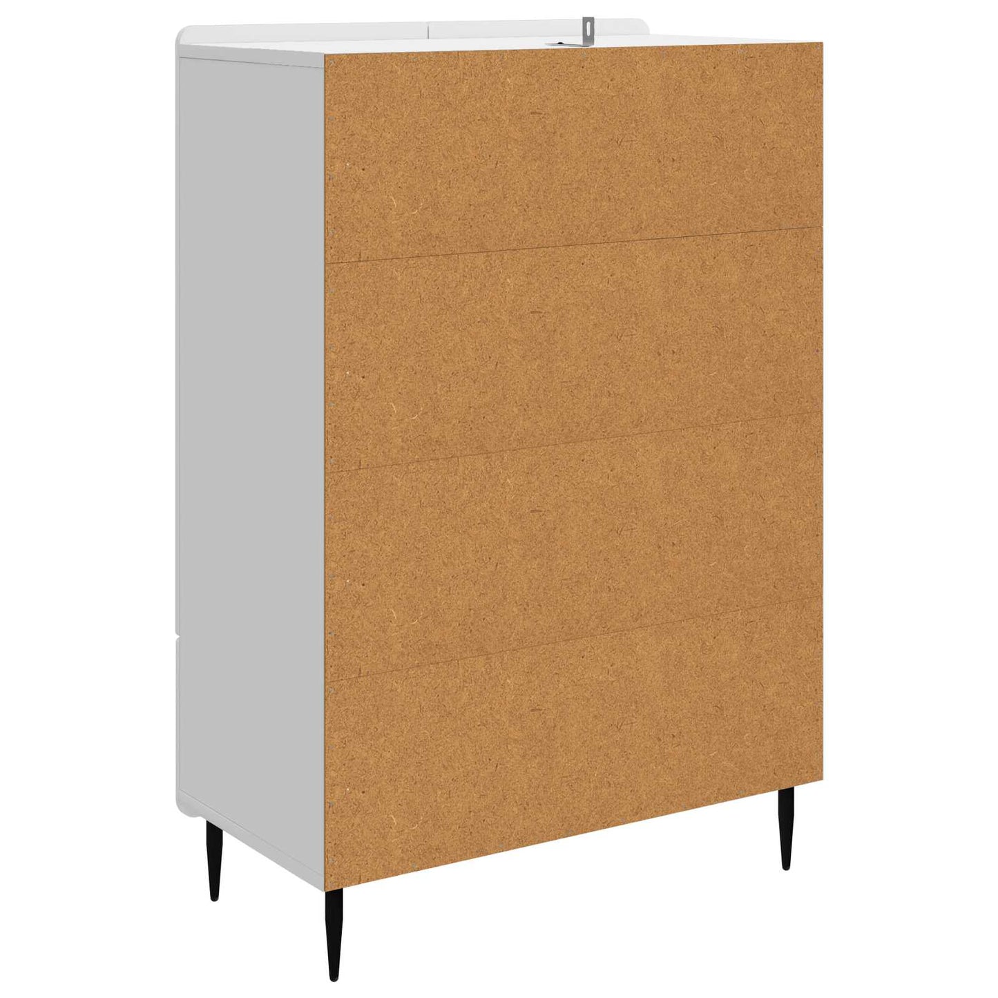 Serviesskap Høgglans hvit 66 x 34,5 x 97 cm Konstruert tre