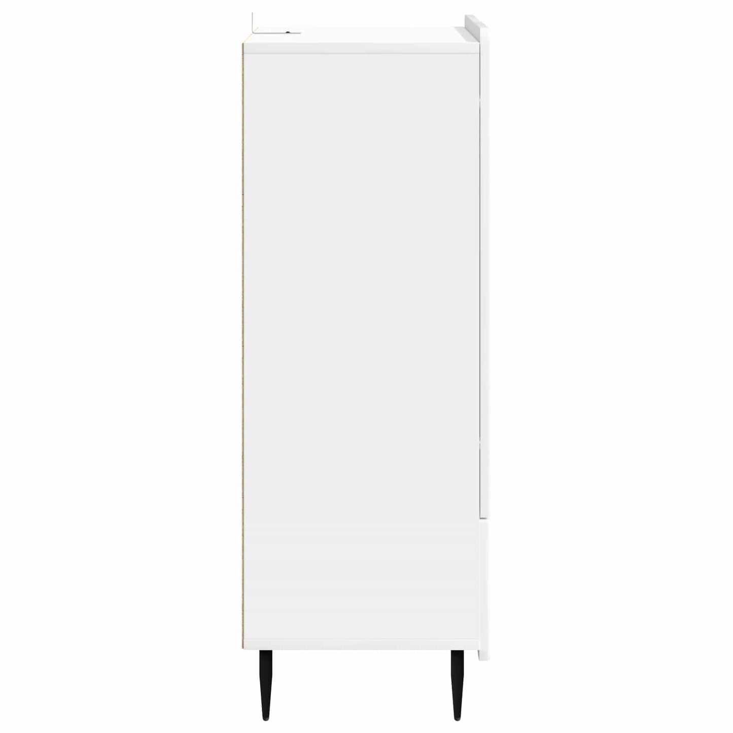 Serviesskap Høgglans hvit 66 x 34,5 x 97 cm Konstruert tre