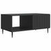 Kaffebord Svart 90 x 50 x 40 cm Konstruert tre