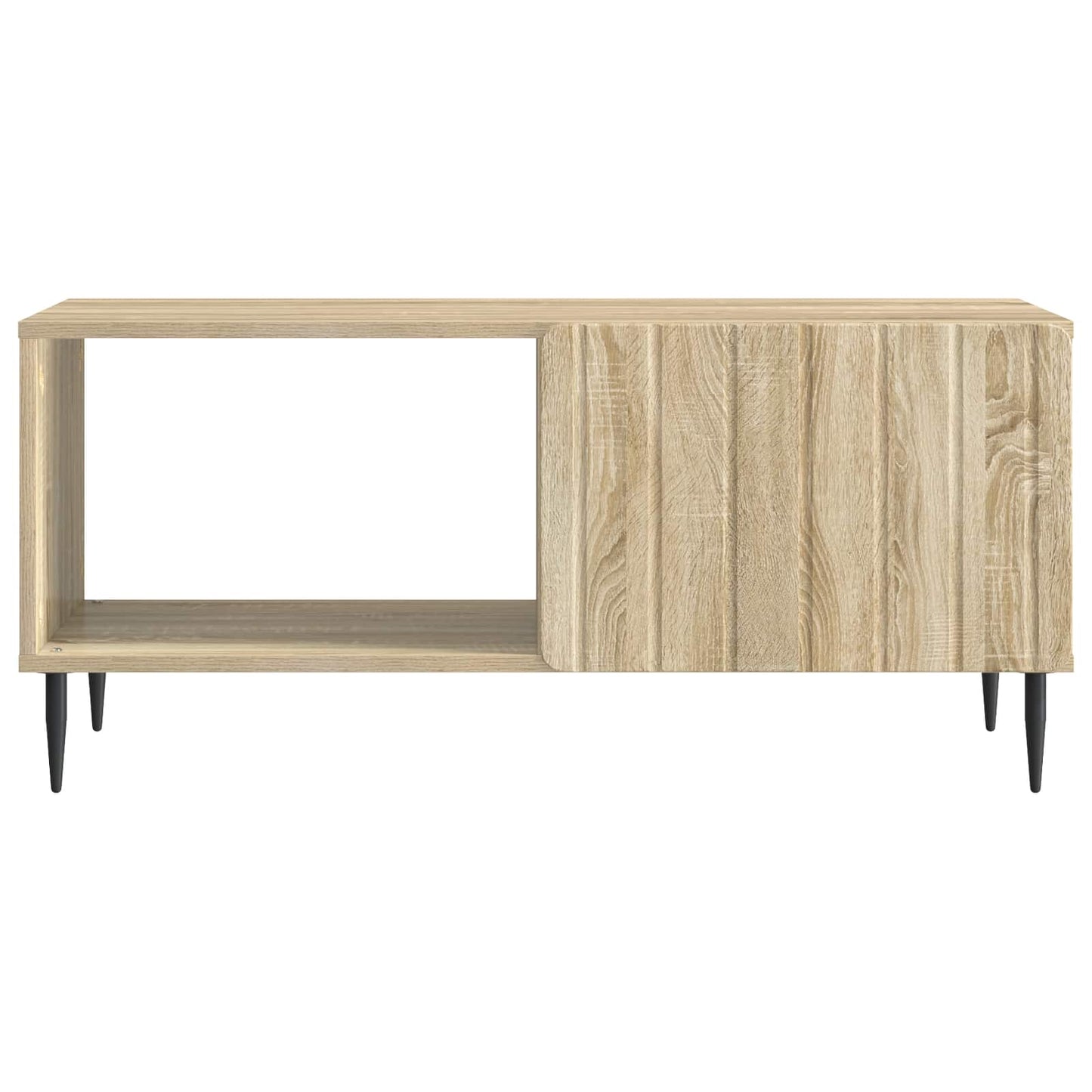 Kaffebord Sonoma eik 90 x 50 x 40 cm Konstruert tre