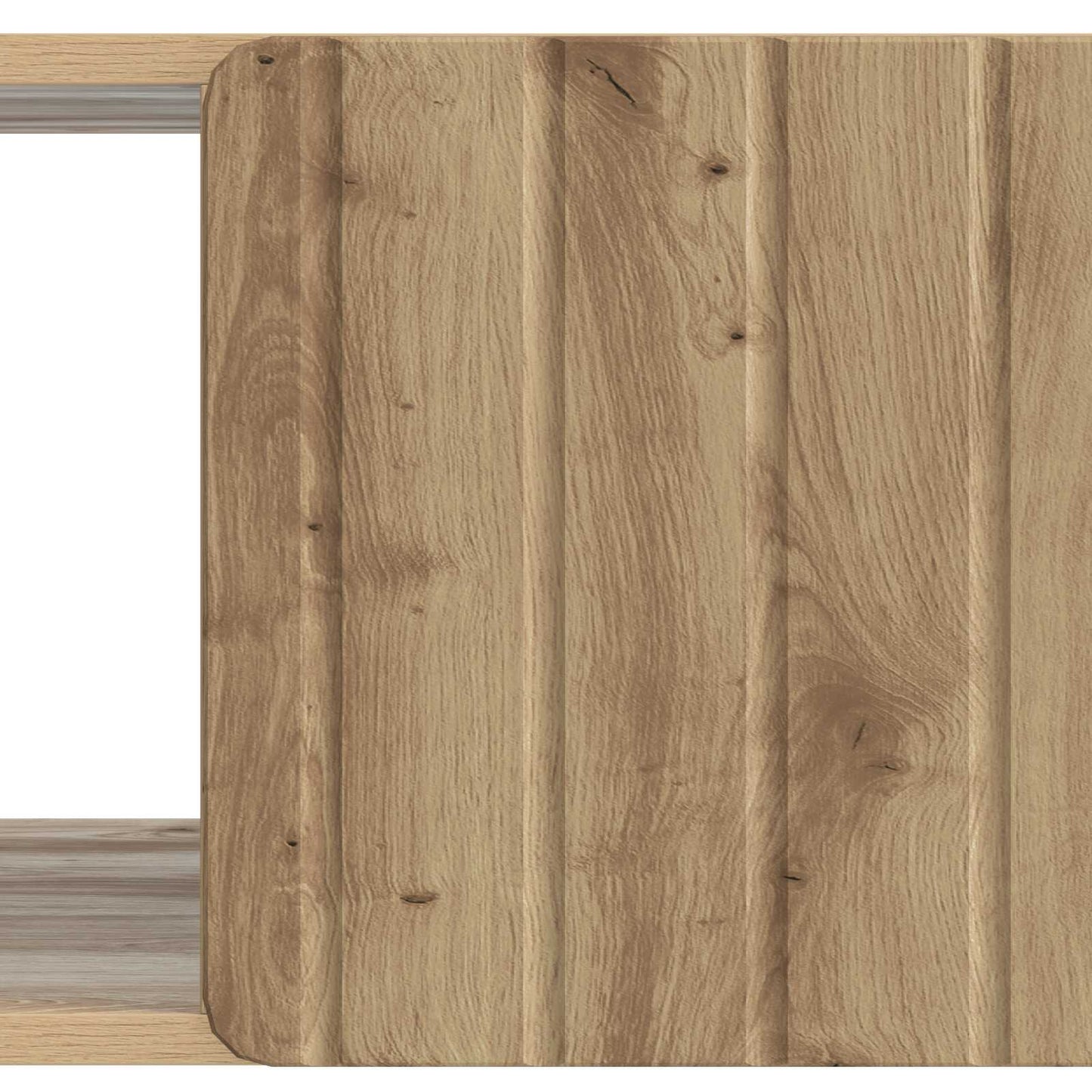 Kaffebord Artisan eik 90 x 50 x 40 cm Konstruert tre