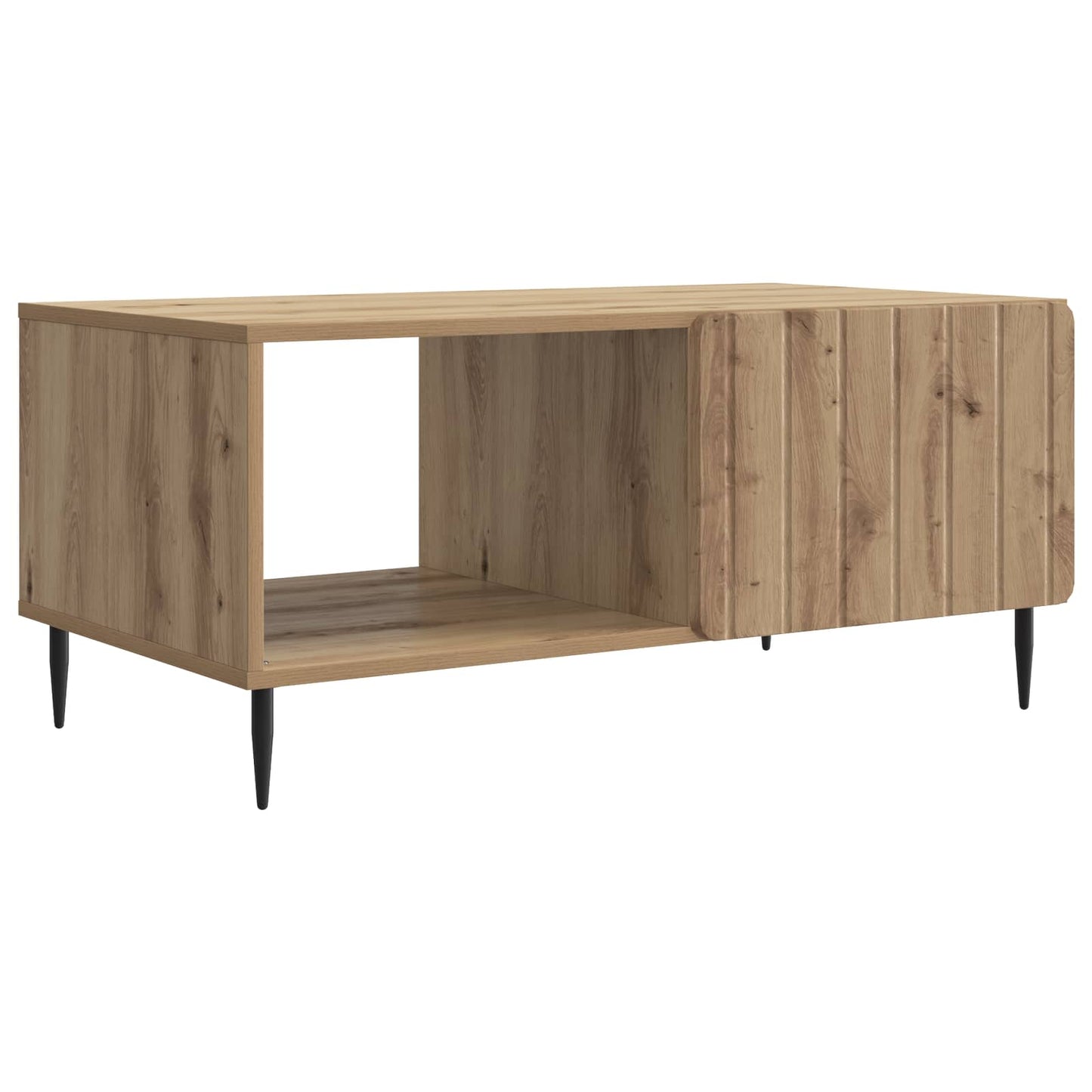Kaffebord Artisan eik 90 x 50 x 40 cm Konstruert tre