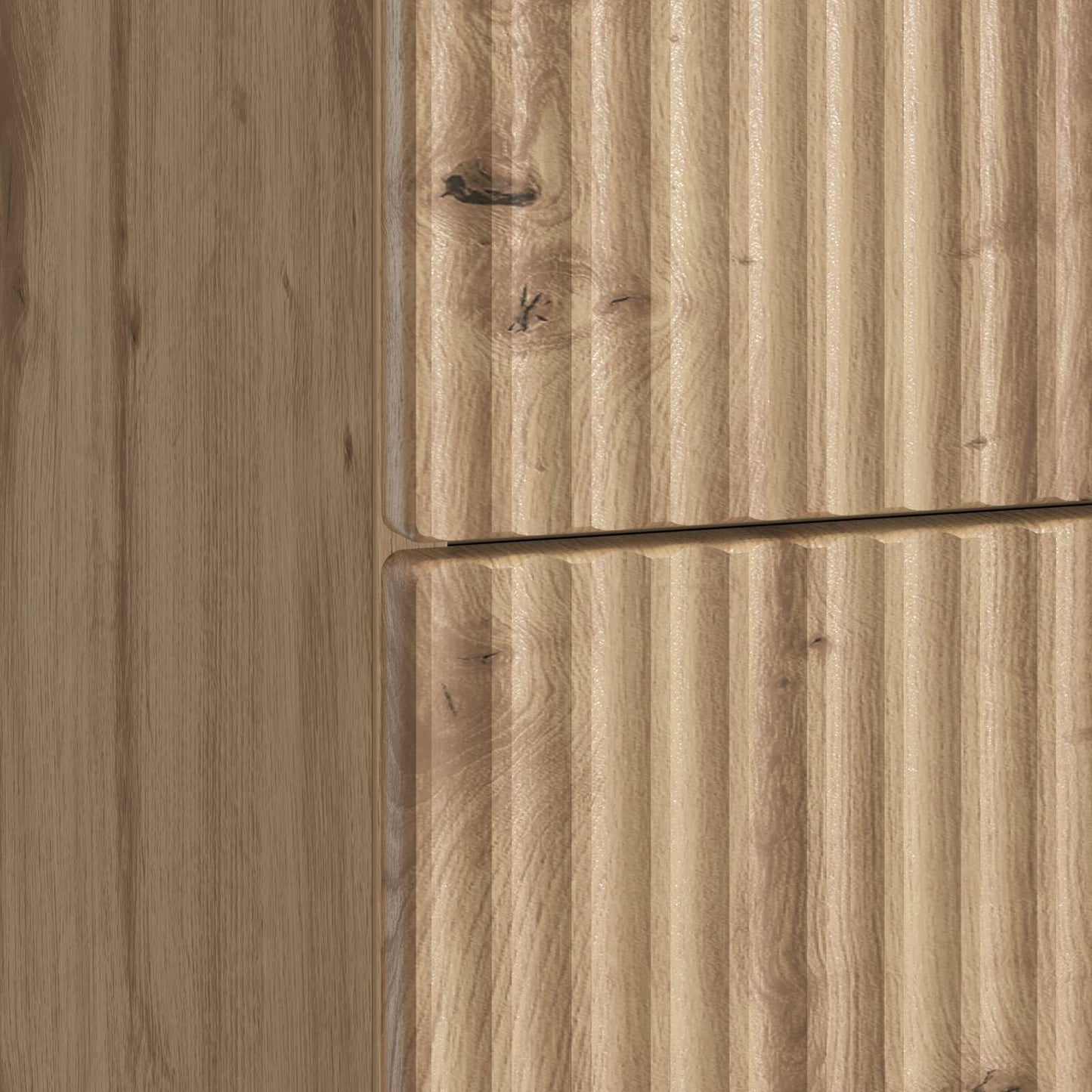 Nattbordskap Artisan eik 43 x 34,5 x 48 cm Konstruert tre