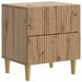 Nattbordskap Artisan eik 43 x 34,5 x 48 cm Konstruert tre