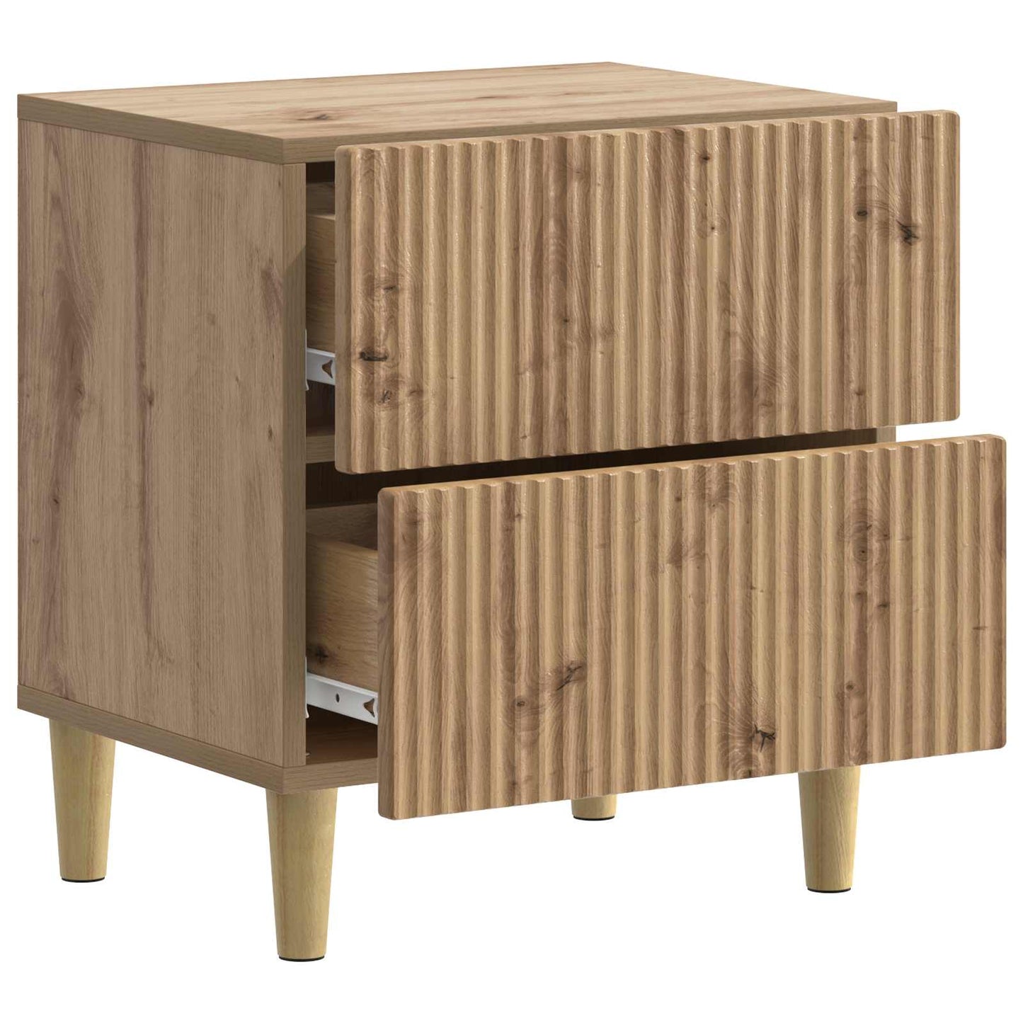 Nattbordskap 2 stk. Artisan eik 43 x 34,5 x 48 cm