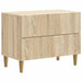 Nattbordskap Sonoma eik 62 x 34,5 x 48 cm Konstruert tre