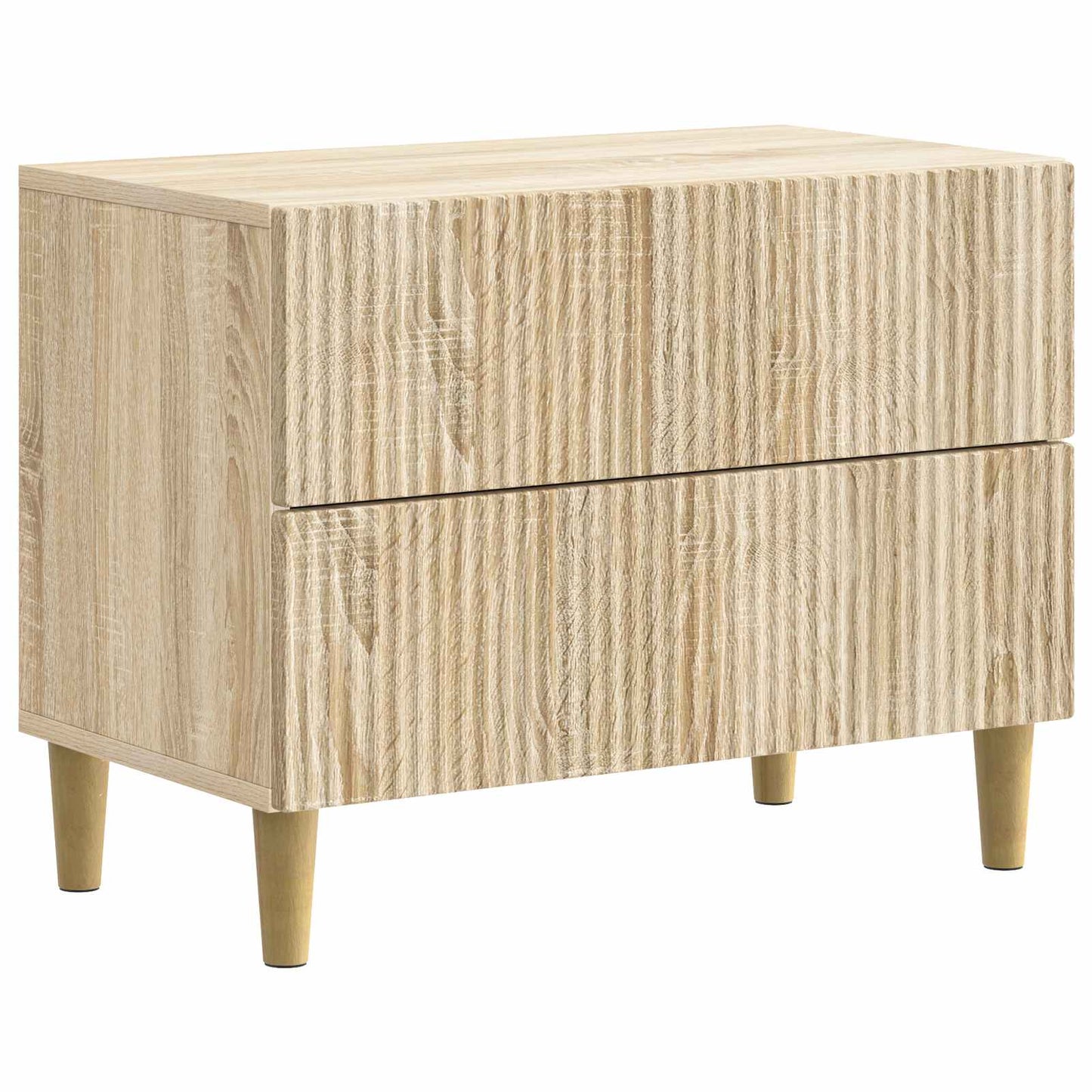 Nattbordskap Sonoma eik 62 x 34,5 x 48 cm Konstruert tre