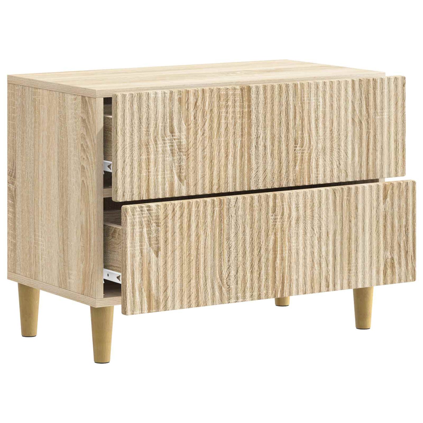 Nattbordskap Sonoma eik 62 x 34,5 x 48 cm Konstruert tre