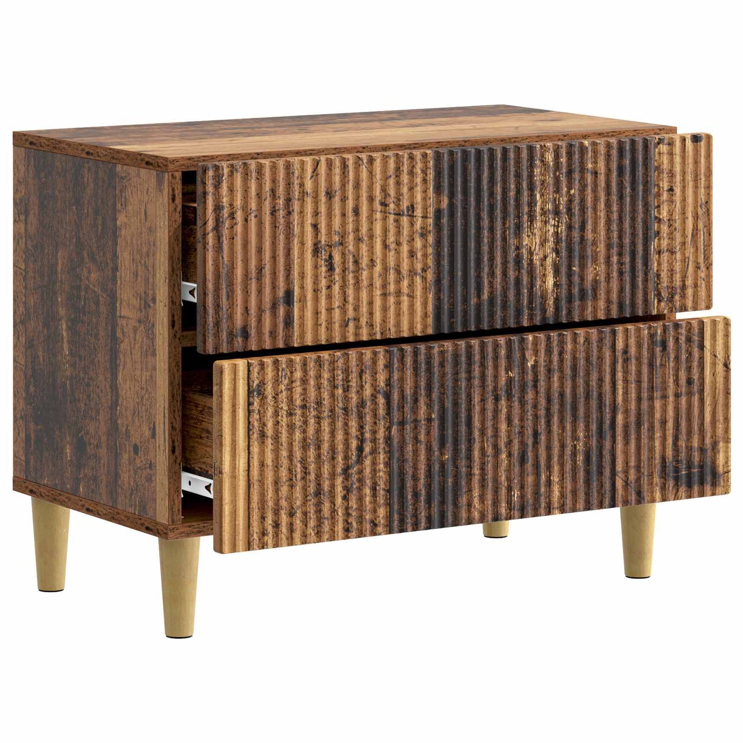 Nattbordskap Gammelt tre 62 x 34,5 x 48 cm Konstruert tre