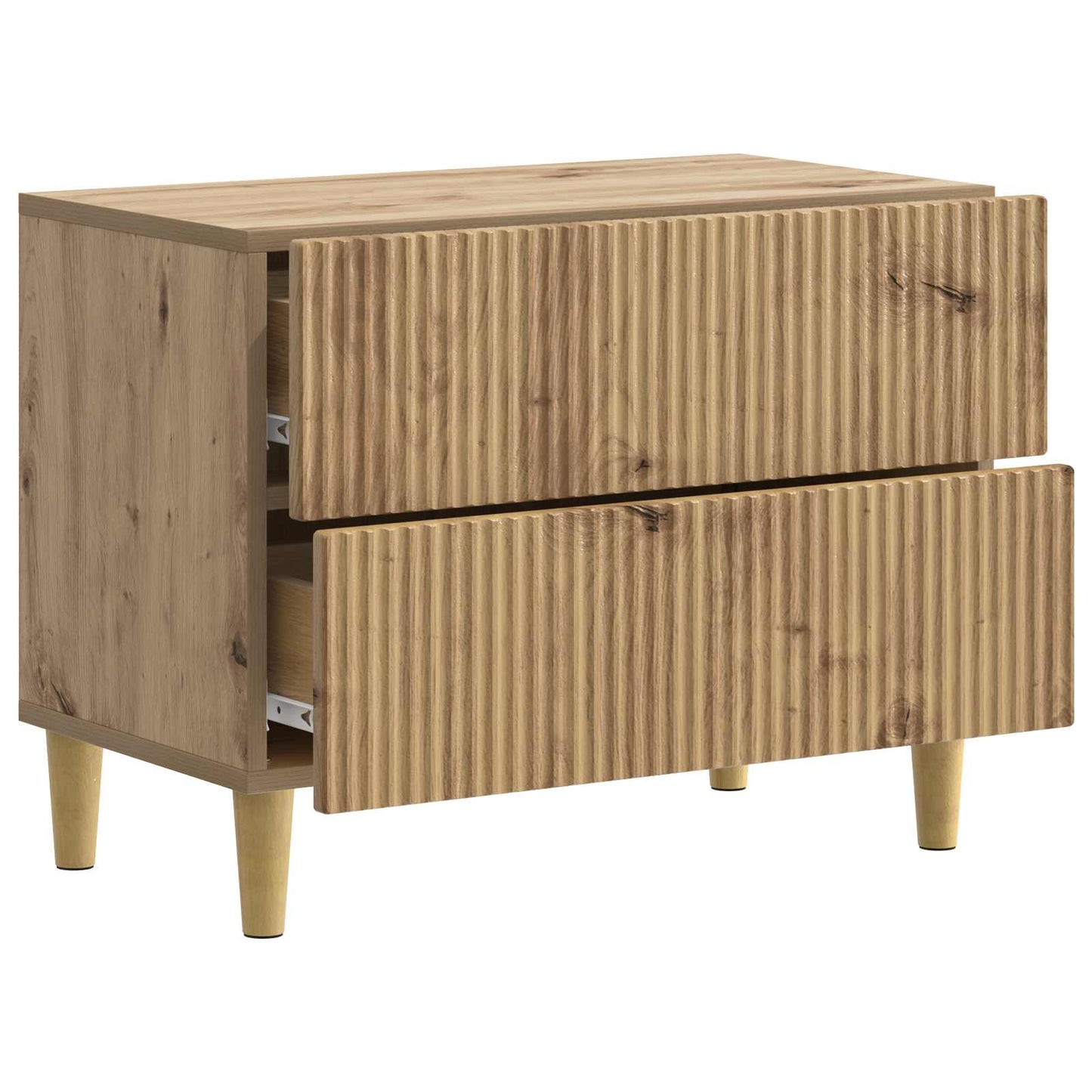 Nattbordskap Artisan eik 62 x 34,5 x 48 cm Konstruert tre