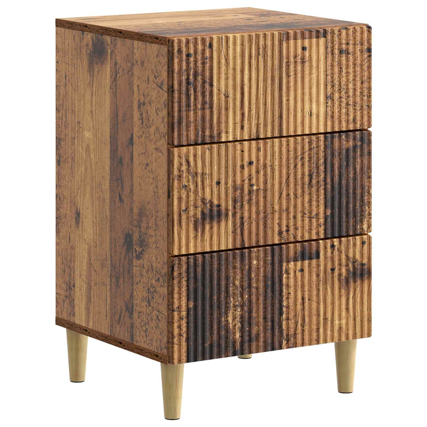 Nattbordskap Gammelt tre 43 x 41 x 66,5 cm Konstruert tre