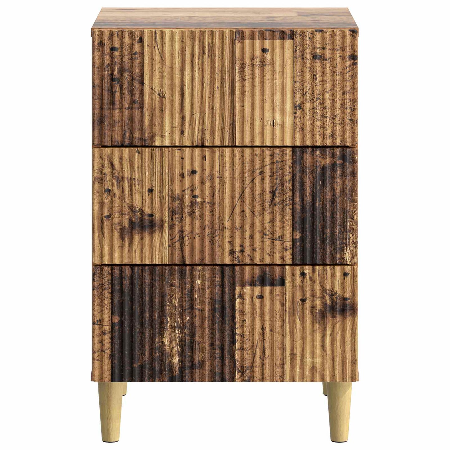 Nattbordskap Gammelt tre 43 x 41 x 66,5 cm Konstruert tre