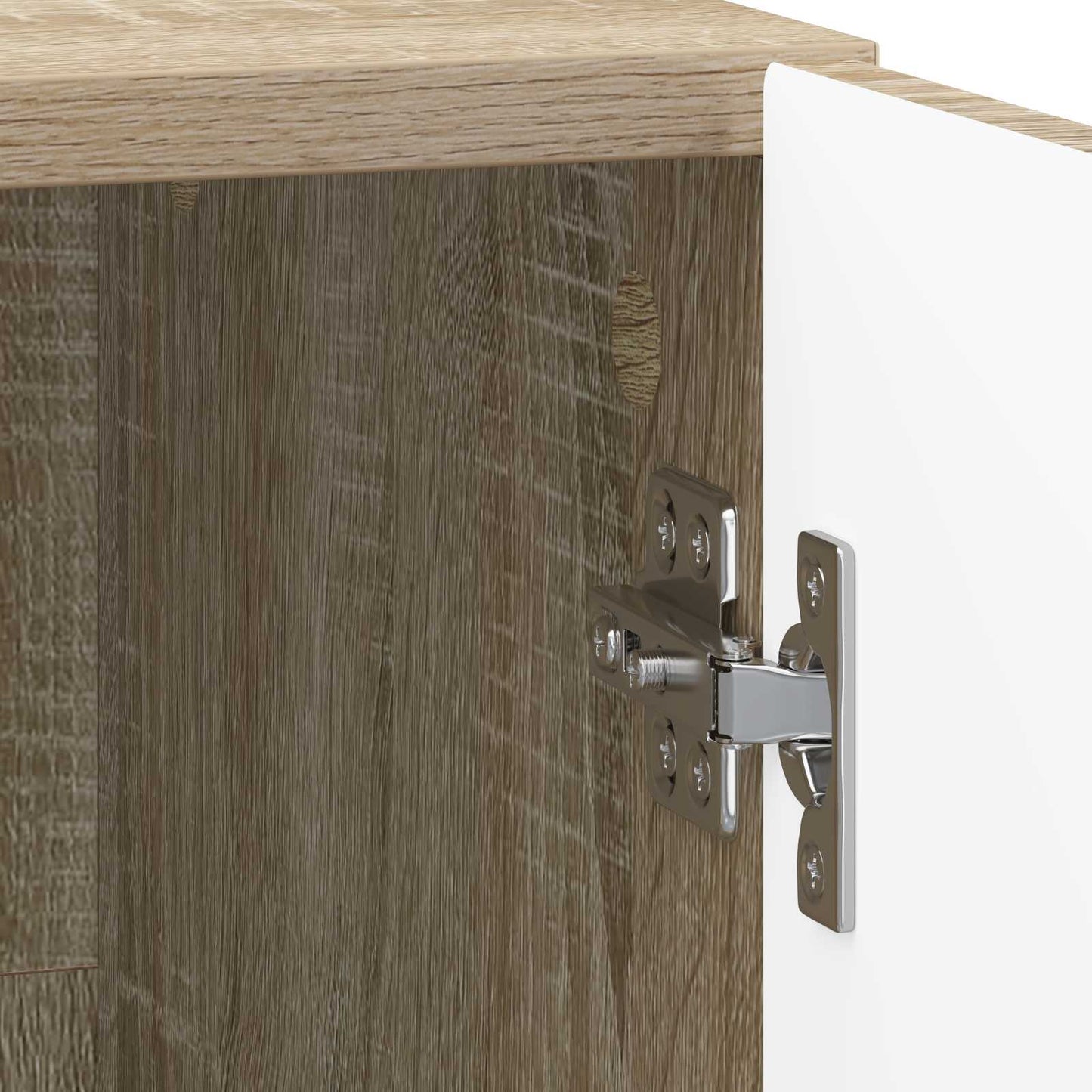 Nattbordskap Sonoma eik 43 x 34,5 x 50 cm Konstruert tre