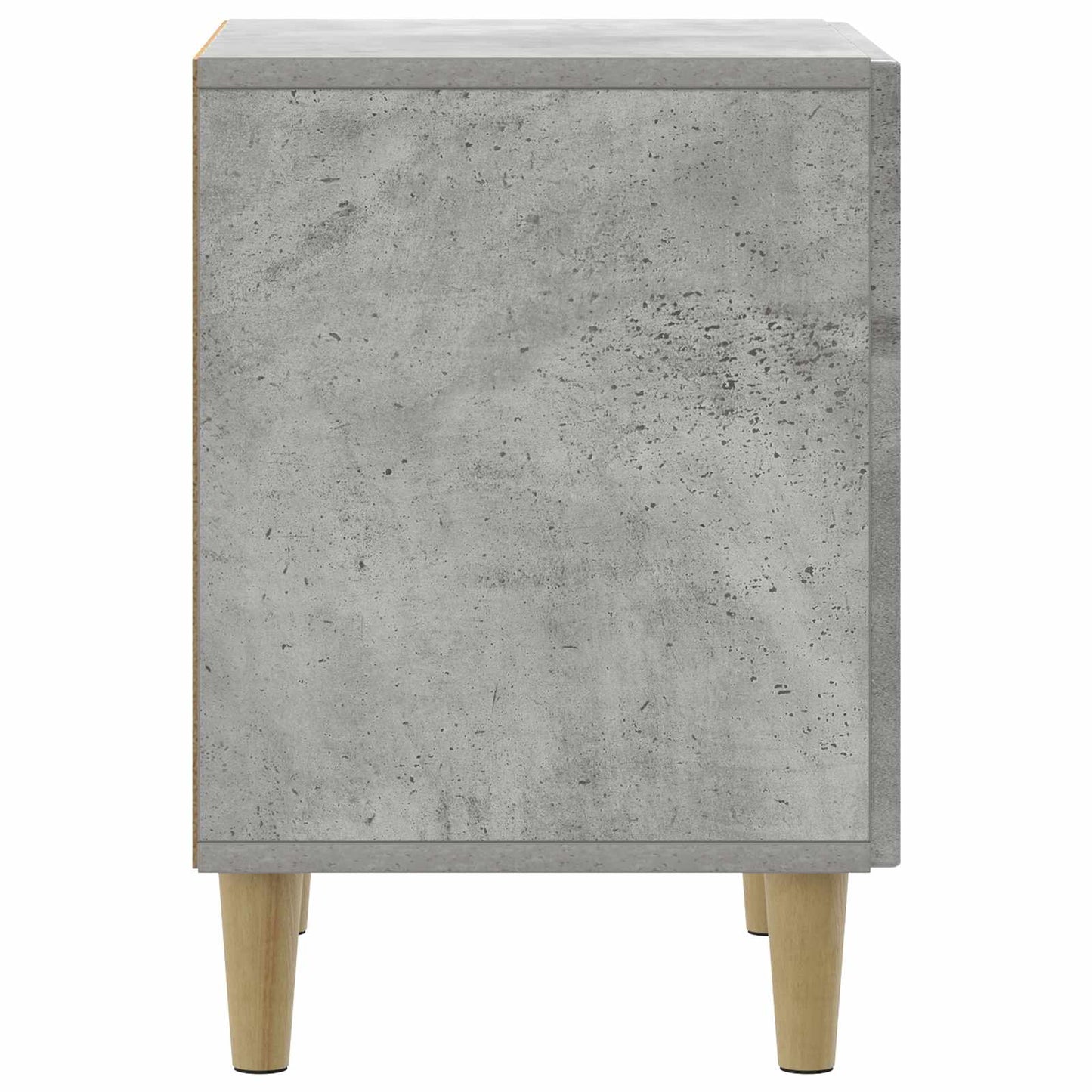 Nattbordskap Betonggrå 43 x 34,5 x 50 cm Konstruert tre