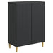Serviesskap Svart 66 x 34,5 x 90 cm Konstruert tre