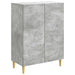 Serviesskap Betonggrå 66 x 34,5 x 90 cm Konstruert tre