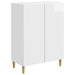 Serviesskap Høgglans hvit 66 x 34,5 x 90 cm Konstruert tre